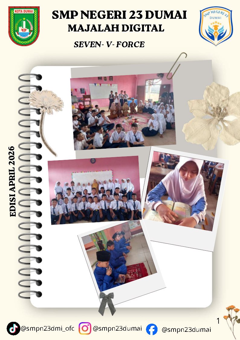 Majalah Edisi Kelas: VII.5 SEVEN-V-FORCE Vol.1 - April