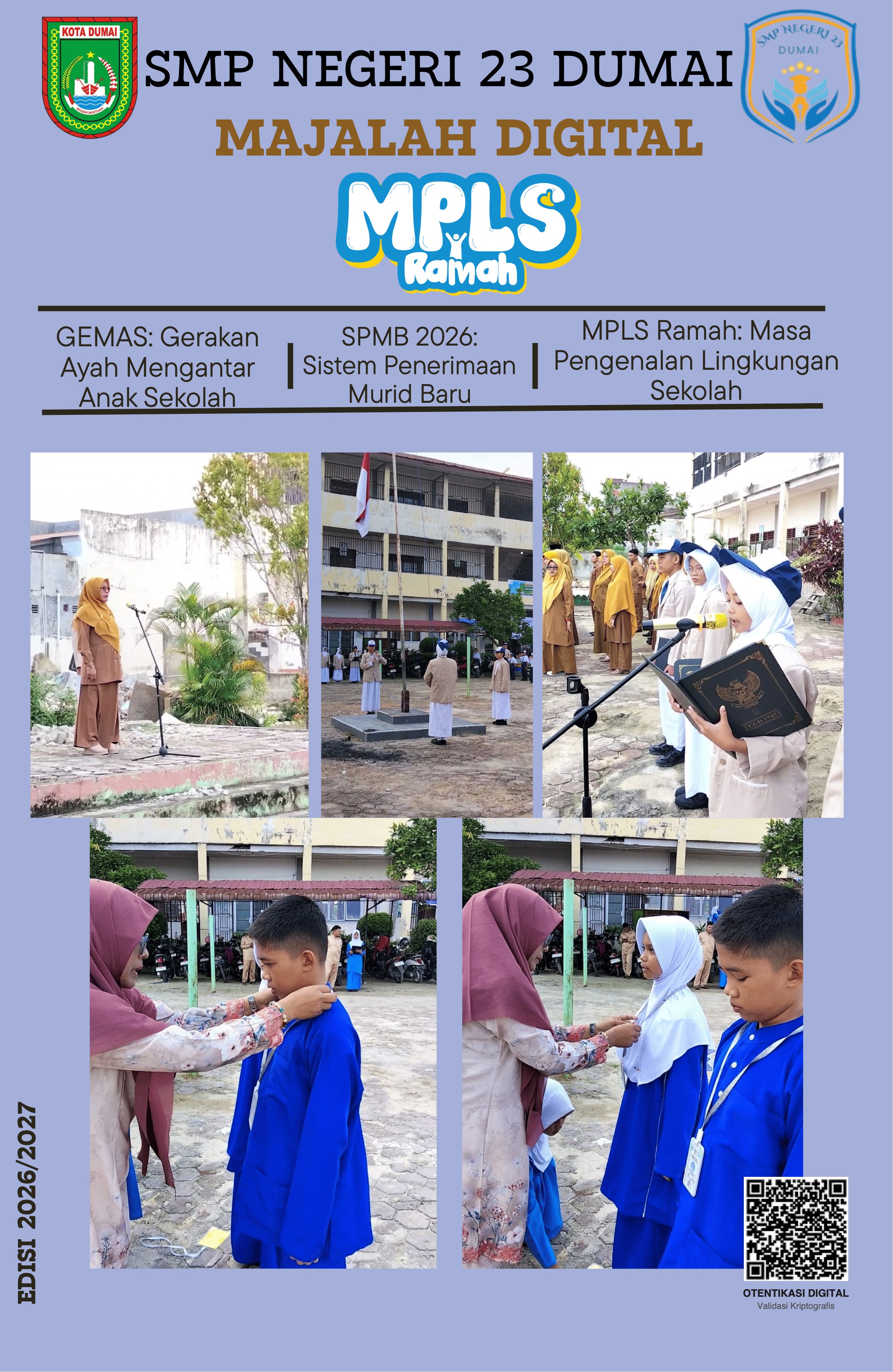 Majalah MPLS Ramah - SMP Negeri 23 Dumai