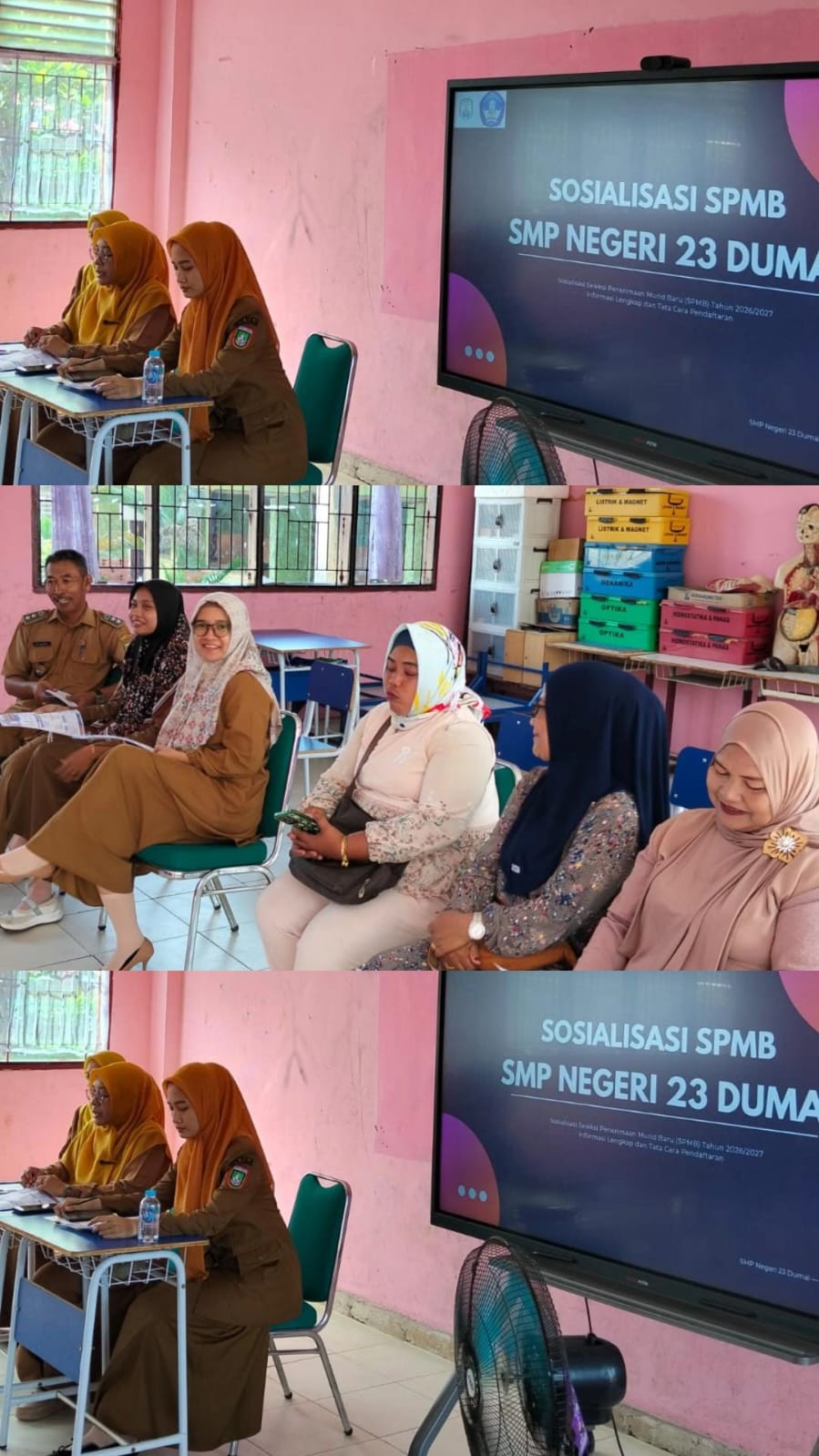 HOT NEWS: Sukses Gelar Sosialisasi SPMB, SMPN 23 Dumai Sinergikan Sekolah, Pemerintah, dan Masyarakat
